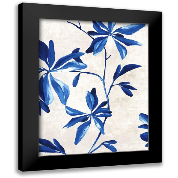 Watts, Eva 12x14 Black Modern Framed Museum Art Print Titled - Oleander II