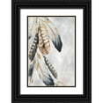 thumbnail image 1 of Watts, Eva 13x18 Black Ornate Wood Framed with Double Matting Museum Art Print Titled - Golden Bunch, 1 of 4