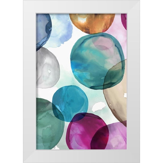Watts, Eva 13x18 White Modern Wood Framed Museum Art Print Titled - Multitude II