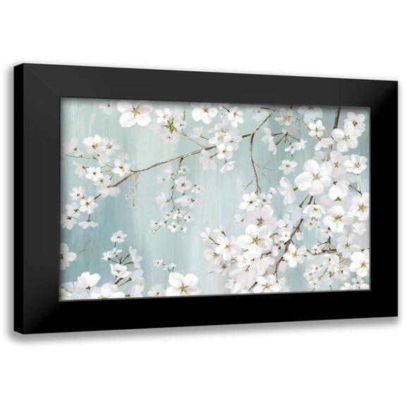Watts, Eva 14x11 Black Modern Framed Museum Art Print Titled - Flower Snow