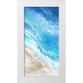thumbnail image 1 of Watts, Eva 14x24 White Modern Wood Framed Museum Art Print Titled - Luminous Waves II, 1 of 4
