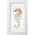 thumbnail image 1 of Watts, Eva 14x24 White Modern Wood Framed Museum Art Print Titled - Rustic Seahorse, 1 of 4