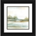 thumbnail image 1 of Watts, Eva 15x15 Black Ornate Wood Framed with Double Matting Museum Art Print Titled - Land of Peace I, 1 of 4