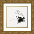 thumbnail image 1 of Watts, Eva 15x15 Gold Ornate Wood Framed with Double Matting Museum Art Print Titled - Leanna II, 1 of 4