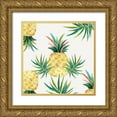 thumbnail image 1 of Watts, Eva 15x15 Gold Ornate Wood Framed with Double Matting Museum Art Print Titled - Pineapple Craze, 1 of 4