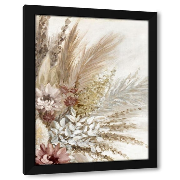 Eva Watts 15x18 Black Modern Wood Framed Wall Art Titled - Send all your Love II