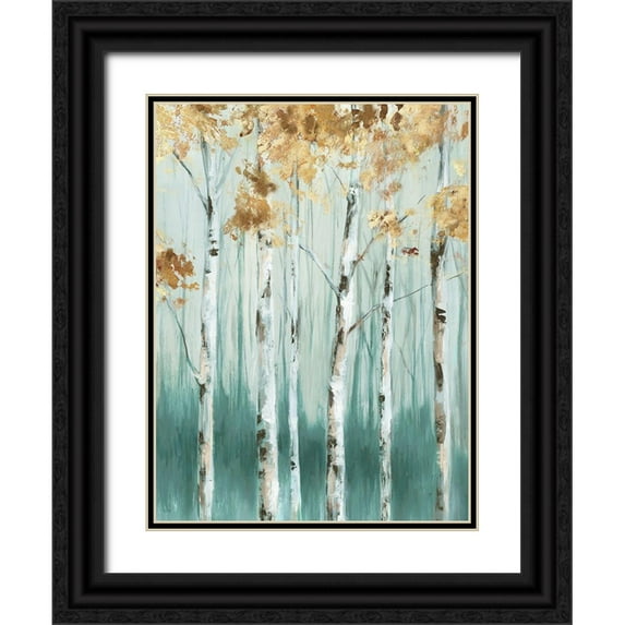 Watts, Eva 15x18 Black Ornate Wood Framed with Double Matting Museum Art Print Titled - Birch Ale III