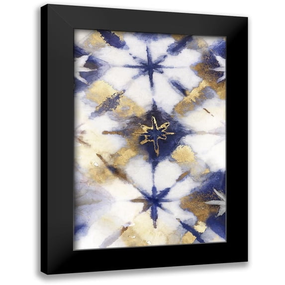 Watts, Eva 17x24 Black Modern Framed Museum Art Print Titled - Tye Dye IV