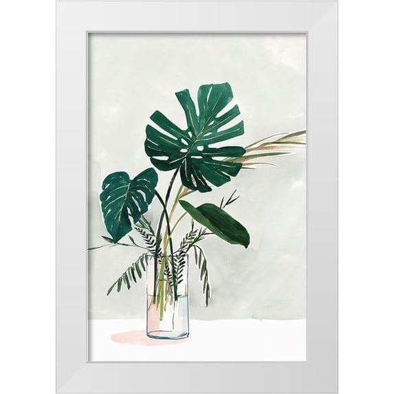 Watts, Eva 17x24 White Modern Wood Framed Museum Art Print Titled - Pressed