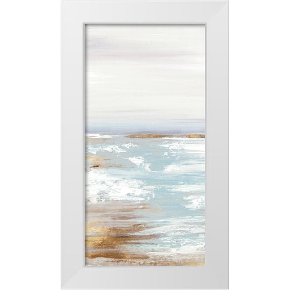 Watts, Eva 18x32 White Modern Wood Framed Museum Art Print Titled - Beyond the Distance II