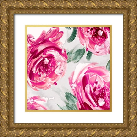 Watts, Eva 20x20 Gold Ornate Wood Framed with Double Matting Museum Art Print Titled - Crimson Peaks I
