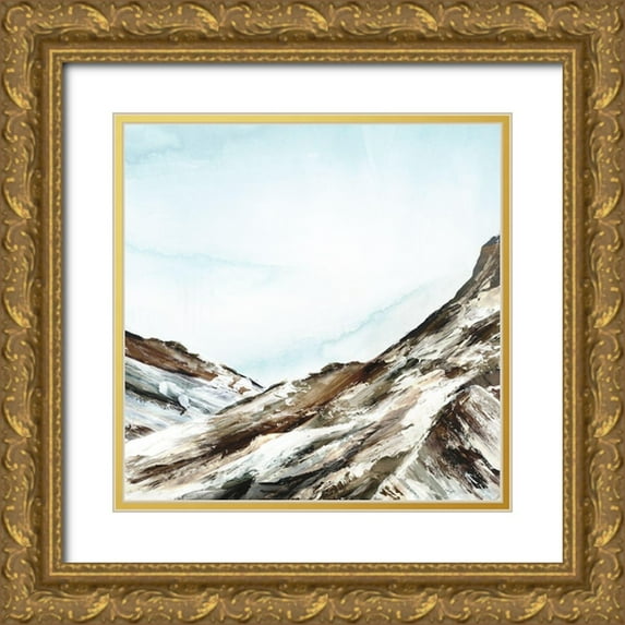 Watts, Eva 20x20 Gold Ornate Wood Framed with Double Matting Museum Art Print Titled - Witnessing Centuries I