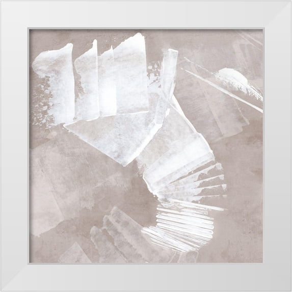 Watts, Eva 20x20 White Modern Wood Framed Museum Art Print Titled - Ethereal Flow II