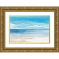 thumbnail image 1 of Watts, Eva 24x17 Gold Ornate Wood Framed with Double Matting Museum Art Print Titled - Sea Landscape III, 1 of 4