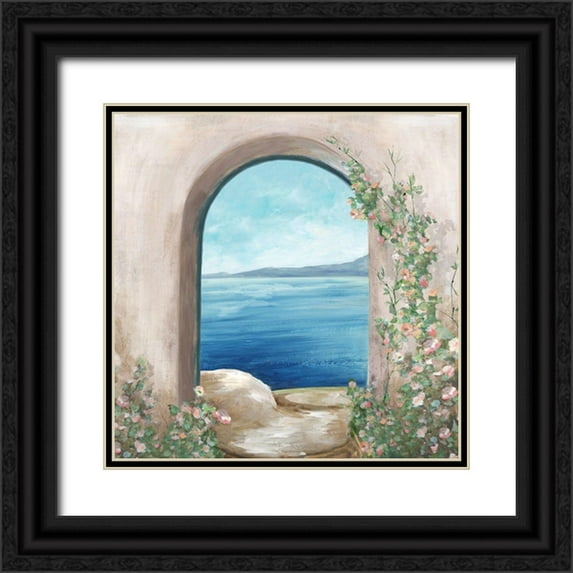 Watts, Eva 26x26 Black Ornate Wood Framed with Double Matting Museum Art Print Titled - Untouched Beauty