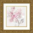 thumbnail image 1 of Watts, Eva 26x26 Gold Ornate Wood Framed with Double Matting Museum Art Print Titled - Tender Love II, 1 of 4
