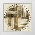 thumbnail image 1 of Watts, Eva 26x26 White Modern Wood Framed Museum Art Print Titled - African Lines I, 1 of 4