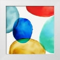 thumbnail image 1 of Watts, Eva 26x26 White Modern Wood Framed Museum Art Print Titled - Glass Blobs II, 1 of 4