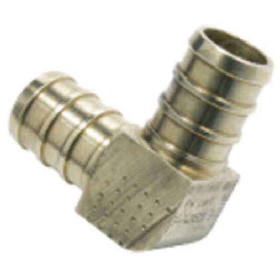 Watts LF P-320 0.38 in. Brass Barb Pex Elbow