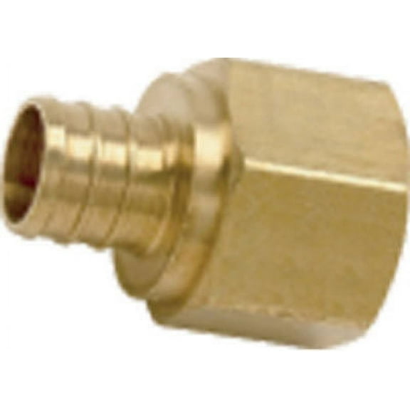 Watts PEX LFP-715 Female Adapter 3/4-Inch Barb x 3/4-Inch Female Pipe Low-Lead, Brass  Residential Use, Standard Application