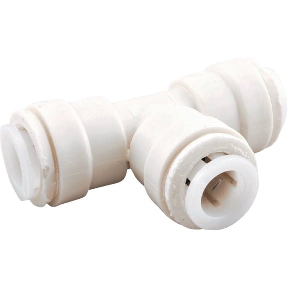 Watts PL-3023 3/8 OD (1/4 ID) Quick Connect Tee, Pack of 1, Copper