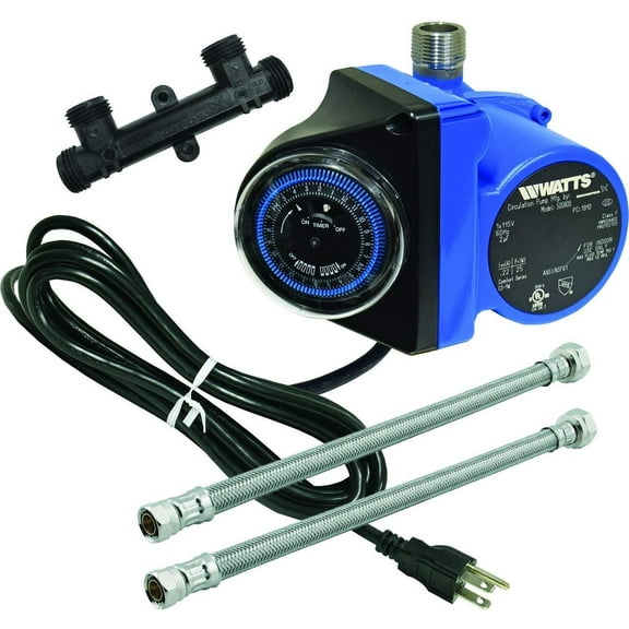 Watts Premier 737946470047, 120 Volts, Blue Electric Recirculating Pump