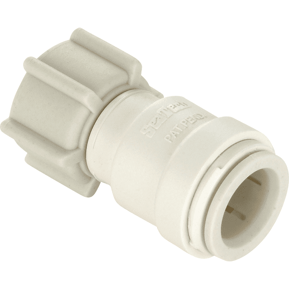 Watts Quick Connect Female Plastic Connector - Single Pack  Residential Use, Standard Application