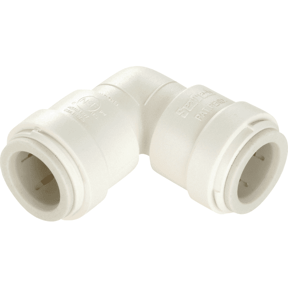 Watts Quick Connect Plastic Elbow - Single Pack  Residential Use, Standard Application
