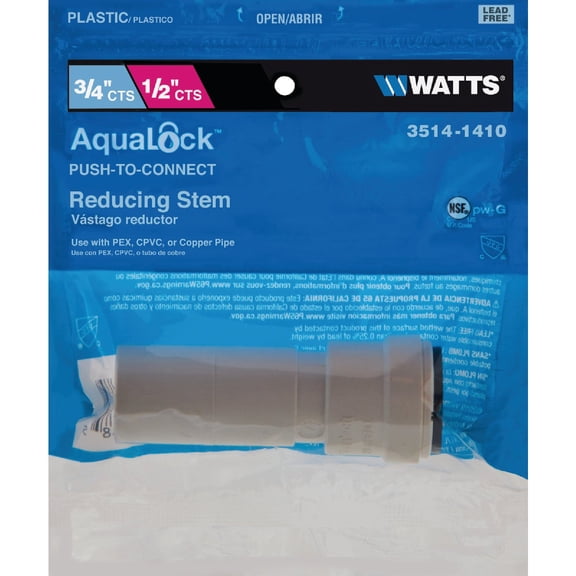Watts Quick Connect Stackable Plastic Coupling - Pack of 4
