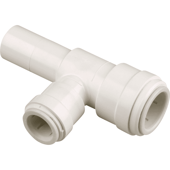 Watts Quick Connect Stackable Plastic Tee - Single Pack  Residential Use, Standard Application