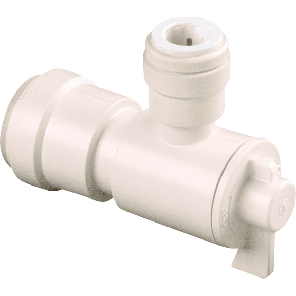 Watts Quick Connect Stop Angle Valve - Single Pack Standard Mounting Hardware, Drop-In Replacement