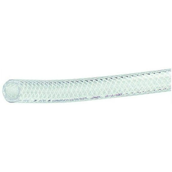 Watts RBVLI Braided Vinyl Tubing, Clear