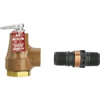 Watts Water Technologies Watts Regulator Iron Water Pressure Relief Valve - Pack of 12