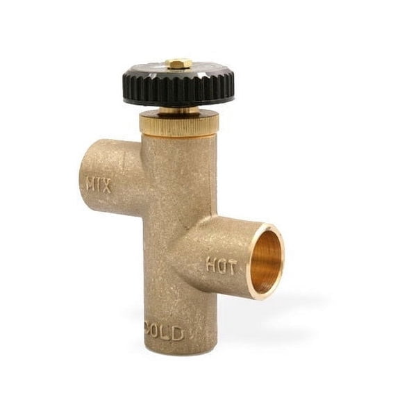 Watts Regulator LF70A - 3/4 3/4 Lead Free Sweat Tempering Valve 120-160F