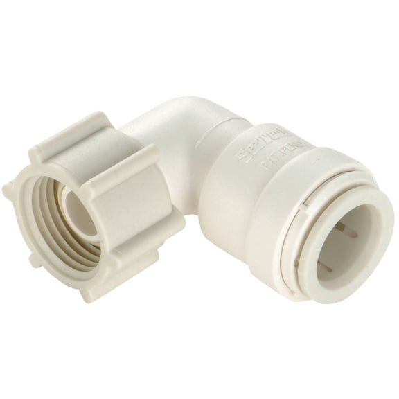 Watts Swivel Elbow Quick-Connect 3/8 " X 1/2 " Bagged