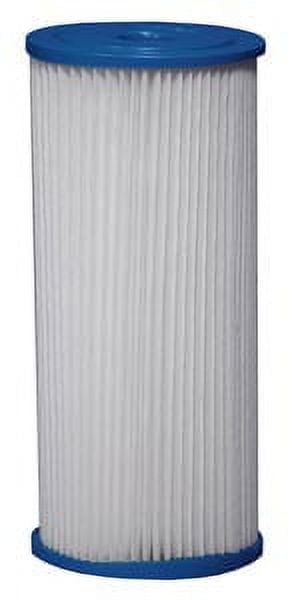 Watts (WPC#FF975) 10"x4.5" Big Blue Pleated Sediment Filter - 1 - Micron