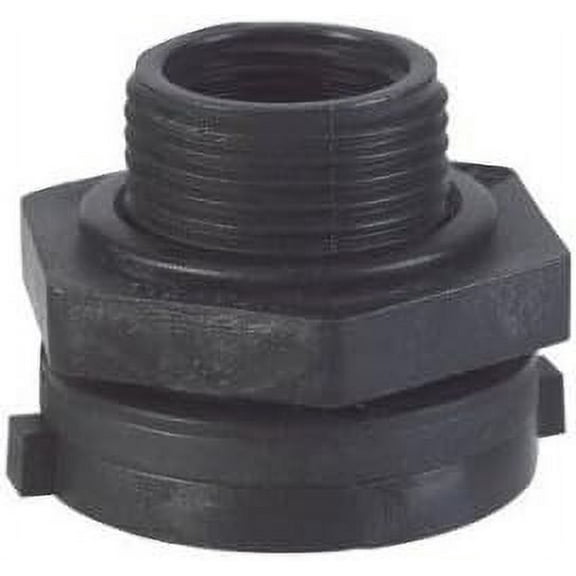 Watts Washer Bulkhead Union 3/4 " Mip Nylon Body With Buna Washer