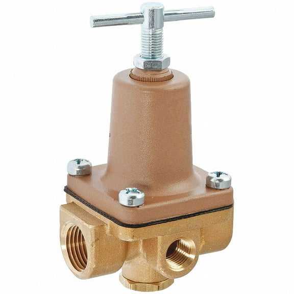 Watts Water Pressure Regulator Valve,1/2 In. 1/2 LF263A 10-125