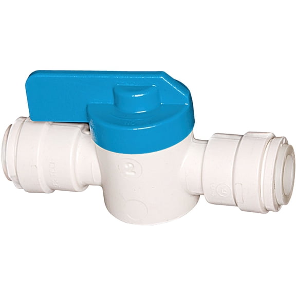 Watts Water Technologies Watts Quick Connect Straight Plastic Push Valve - Pack of 6