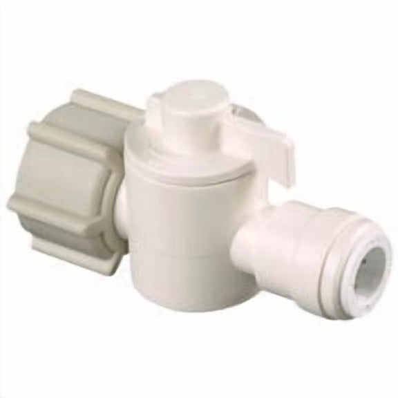 Watts Water Technologies Watts Quick Connect Straight Stop Shutoff Push Valve - Pack of 12 Multipack Supply