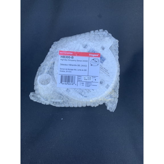 Wattstopper HB300-B High Bay Occupancy Sensor 24VDC with Lens & Mounting Brack