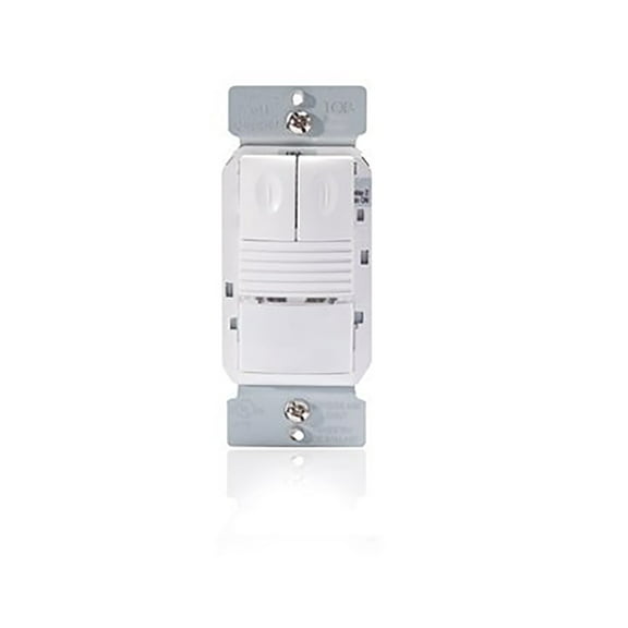 Wattstopper PW-203 Passive Infrared Multi-way Dual Relay Wall Occupancy Switch Sensor 120/277 VAC, W