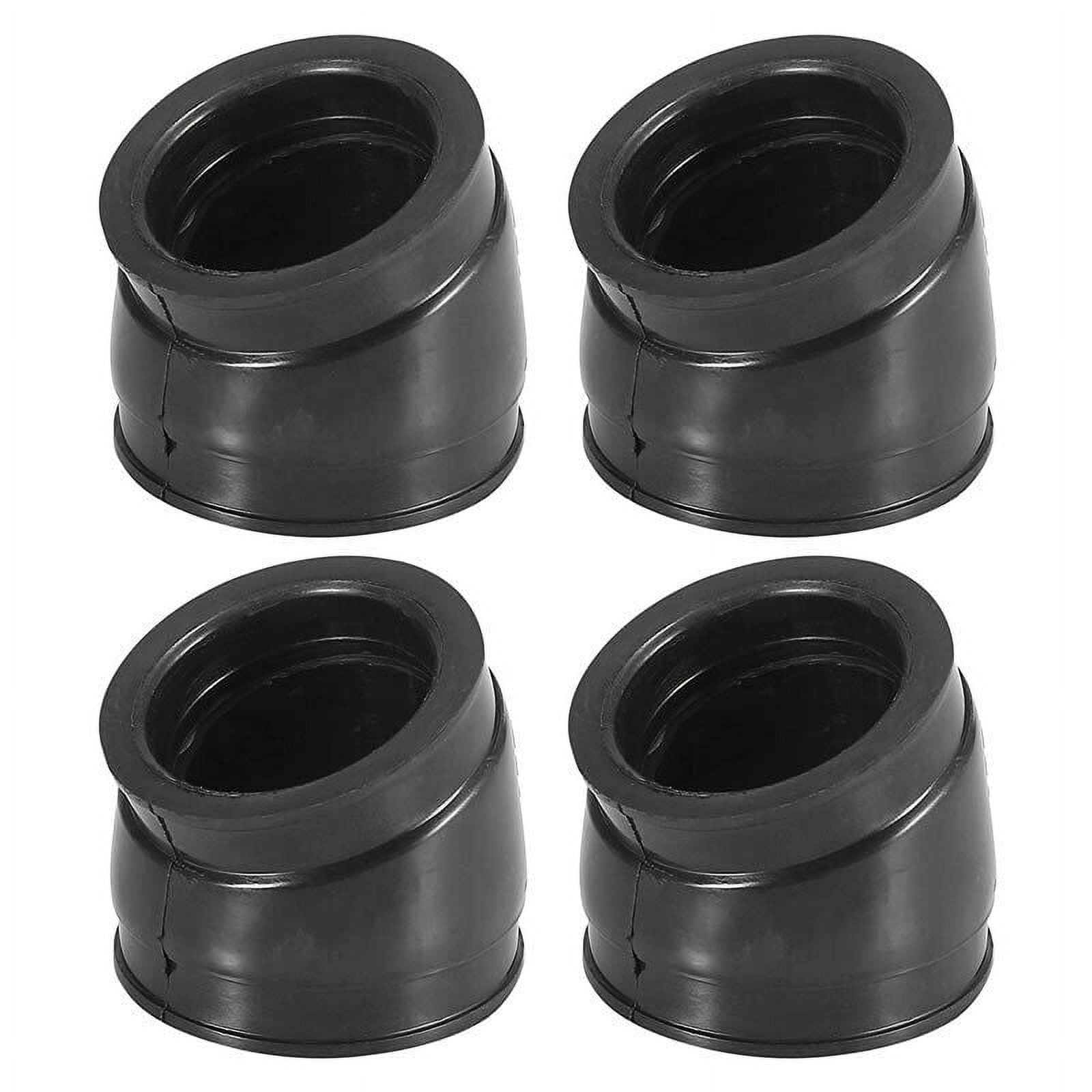 Wauebuly 4Pcs Motorcycle Carburetor Intake Manifold Boot Joint For 1980
