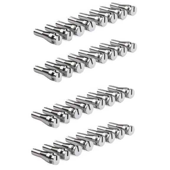Wauebuly Door Truck Handle Latch Cable Repair Kit for Ford E-Serie Econoline Van E150 E250 E350 32Ends
