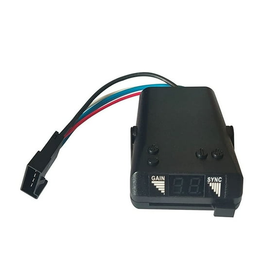 Wauebuly Electric Time Delay Trailer Brake Controller Replacement for 8507111 Digital Brake Control 1 to 4 Axle RV Trailer Truck