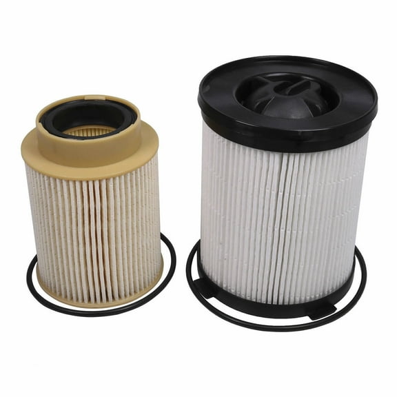 Wauebuly For 2015-2019 Nissan Titan XD 5.0L V8 Diesel Engines FF63017NN and FS53029NN Fuel Filter Kit