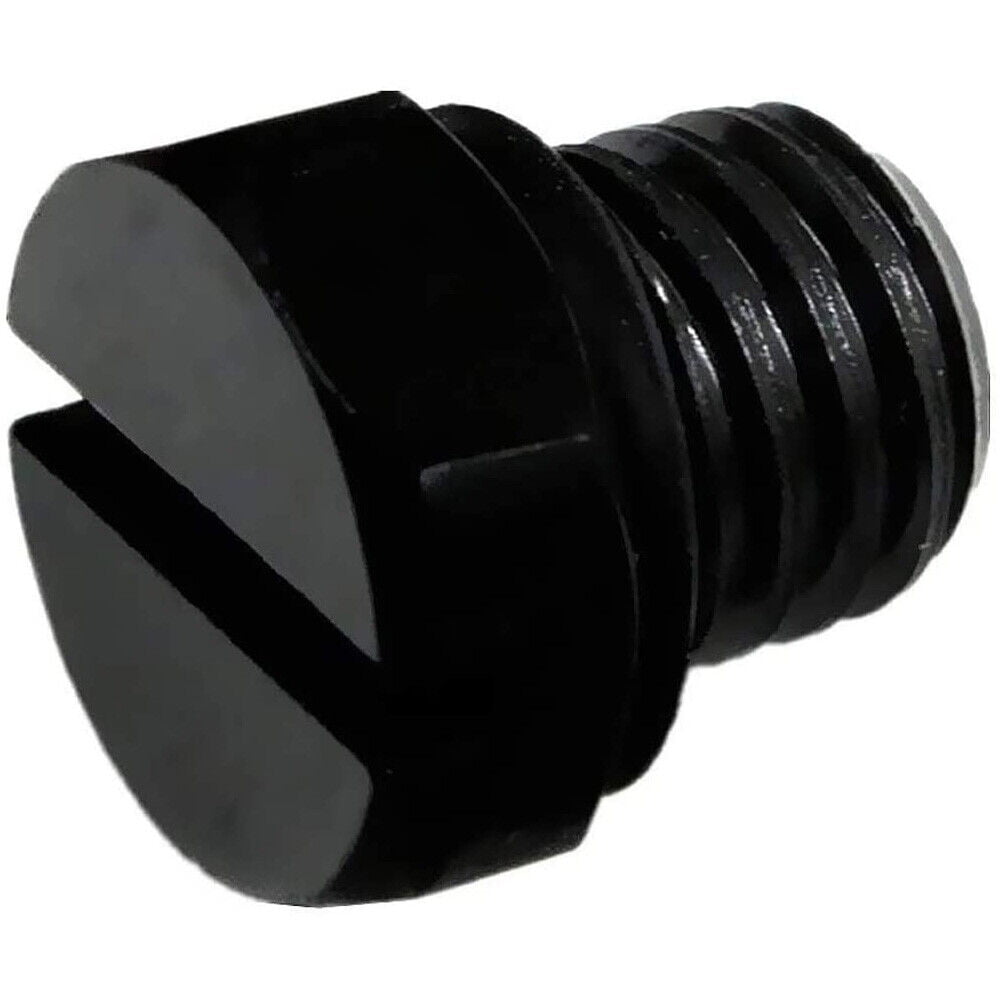 Wauebuly For 6.6L Duramax Diesel Fuel Filter Air Bleeder Screw Billet Aluminum Black for GM