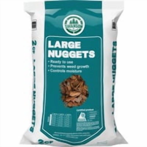 Waupaca Northwoods NuLife Decorative Bark Mulch Nuggets - Pack of 5 Pro Bulk Pack