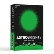 Wausau Paper 22541 Astrobrights Colored Paper, 24lb, 8-1/2 x 11, Gamma Green, 500 Sheets/Ream