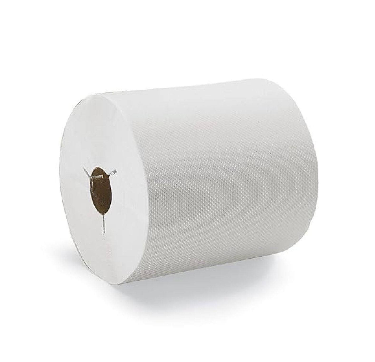 Wausau Paper 80 - 31600 Ecosoft Paper Towel Rolls - White - Case of 6 - White